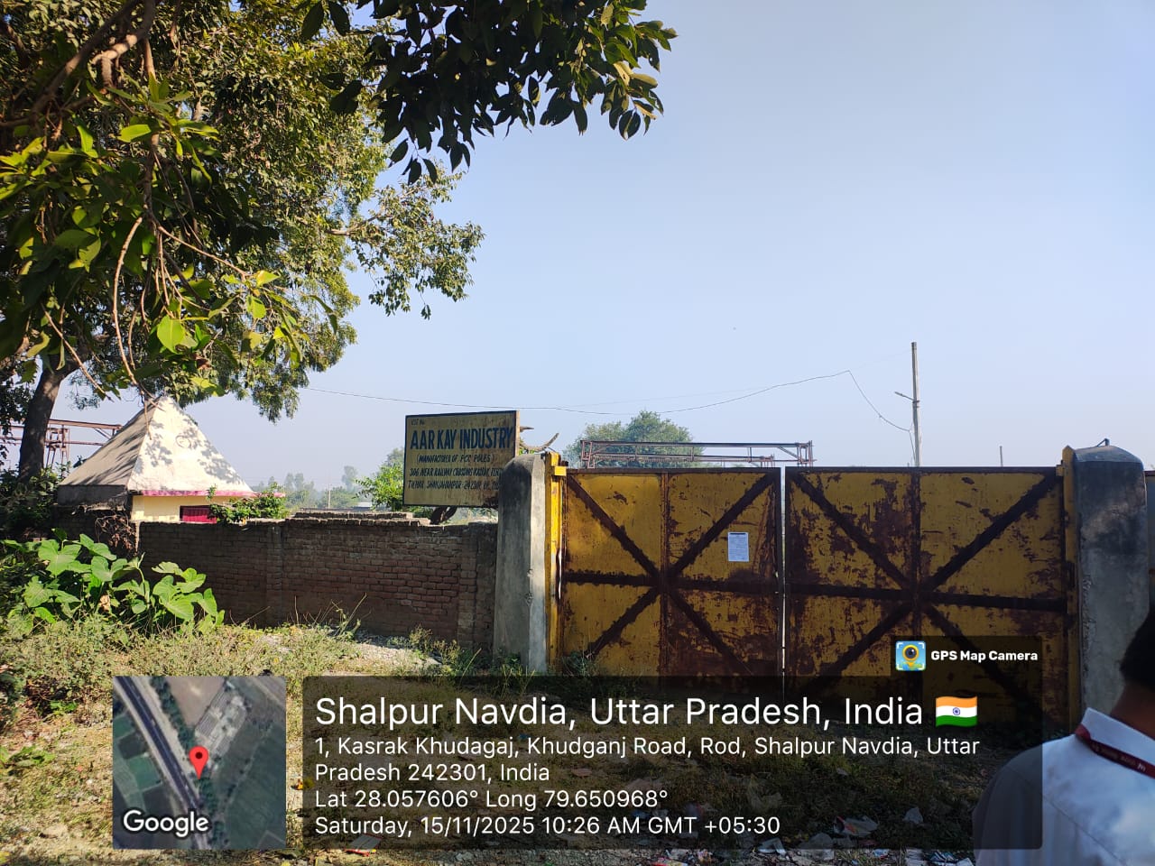 11610 square meter Industrial Plot with Factory Building for sale in Katra