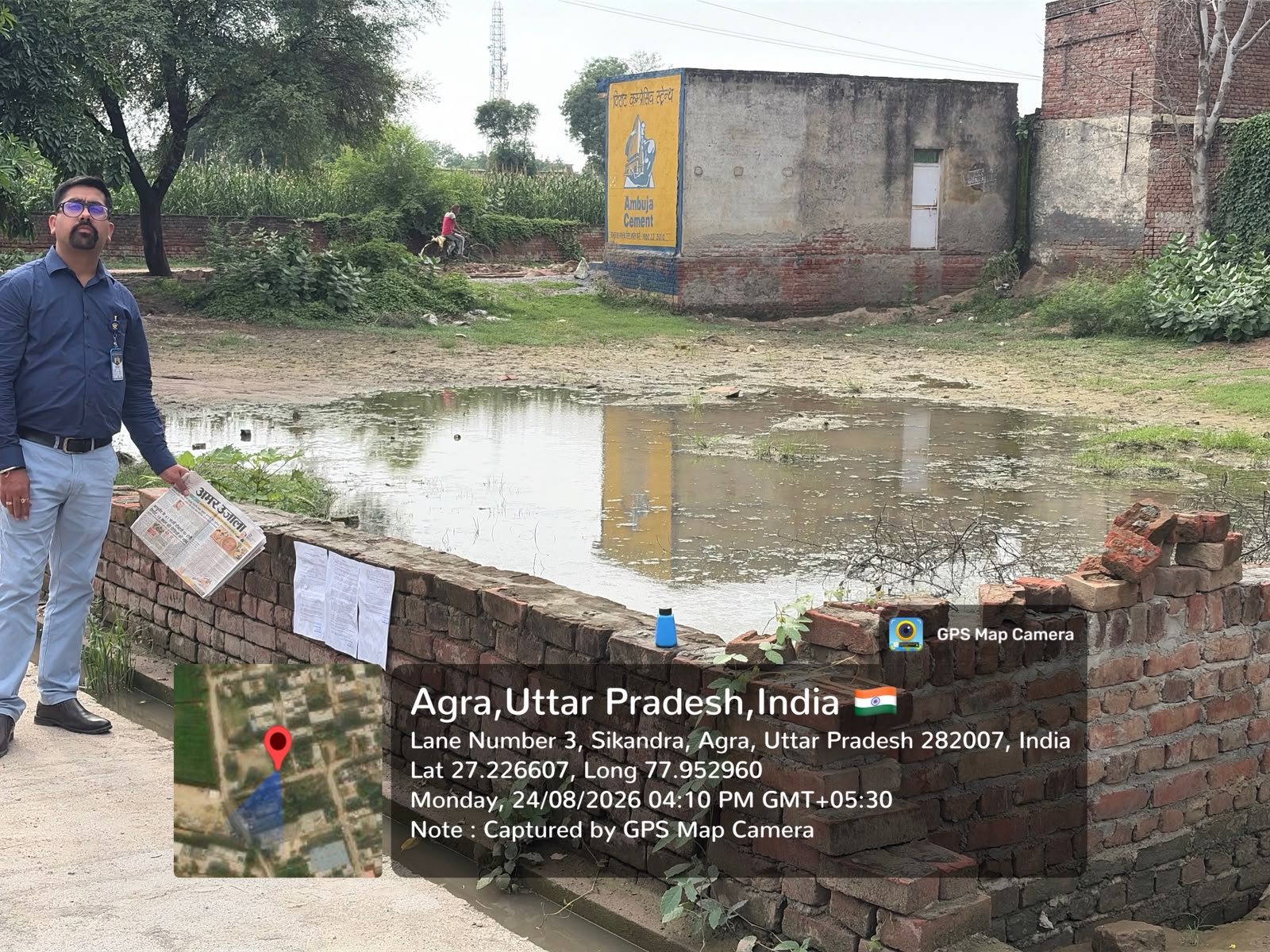 99.91 square meter Plot for sale in Agra — photo 2