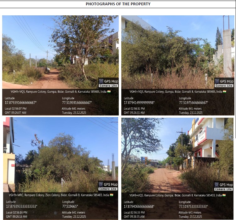 Plot for sale in GUMPA Bidar