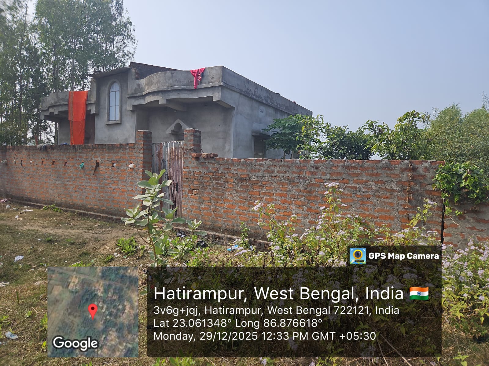 1029 square feet Individual House for sale in Khatra Mouza Pathardihi PS Hirbandh District Bankura under Baharamuri Gram Panchayat Pin Code 722121 Khatra