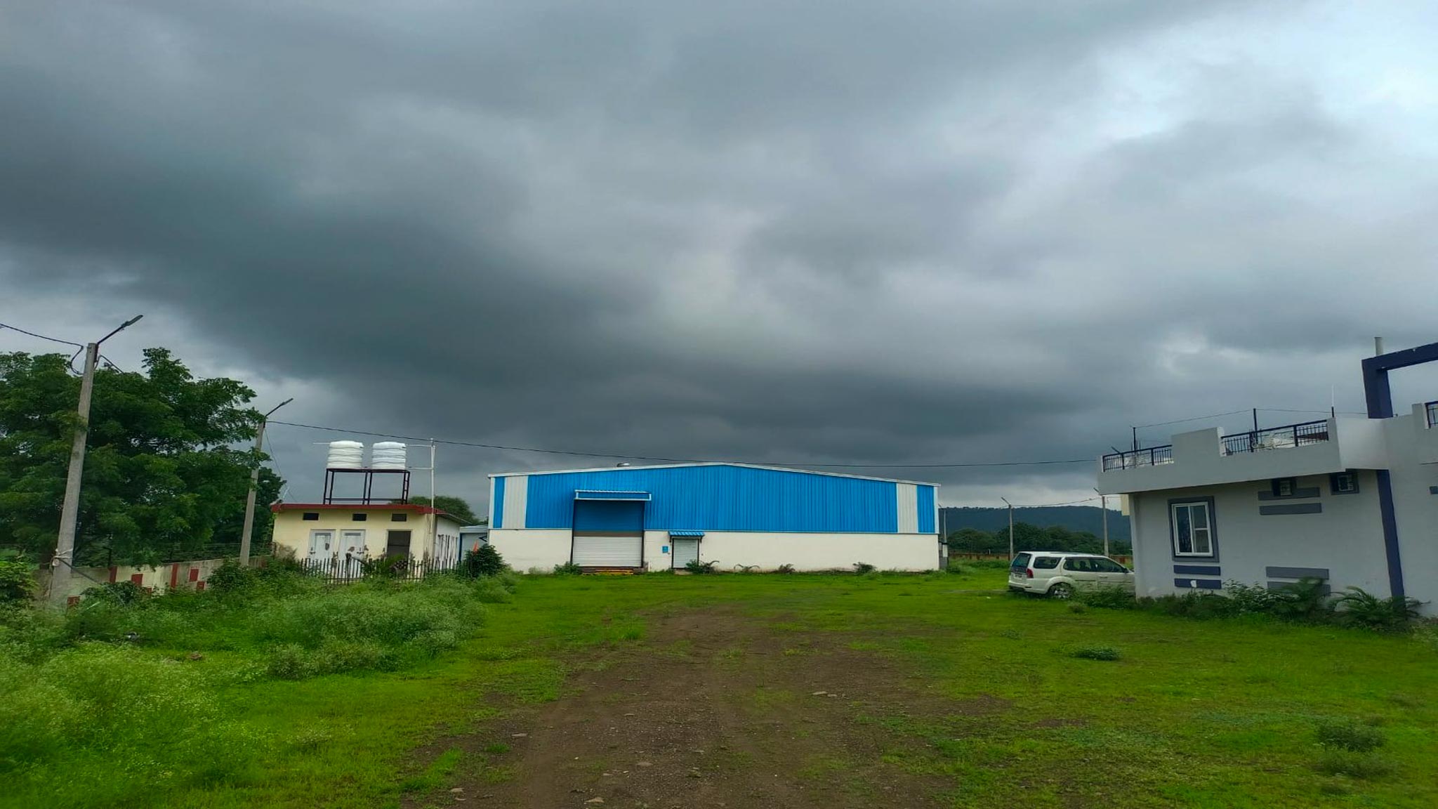Shed with Plant and Machinery for sale in Manpur