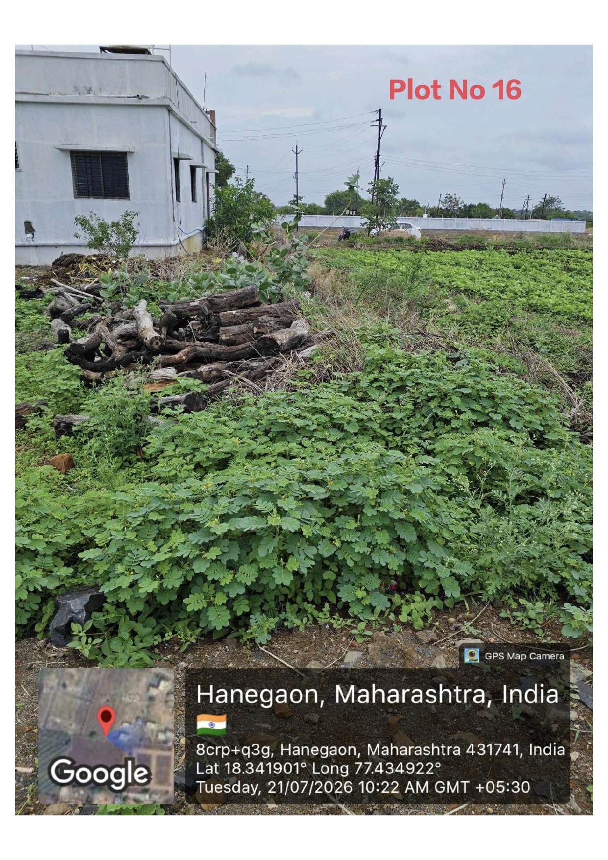 1550 square feet Plot for sale in Deglur