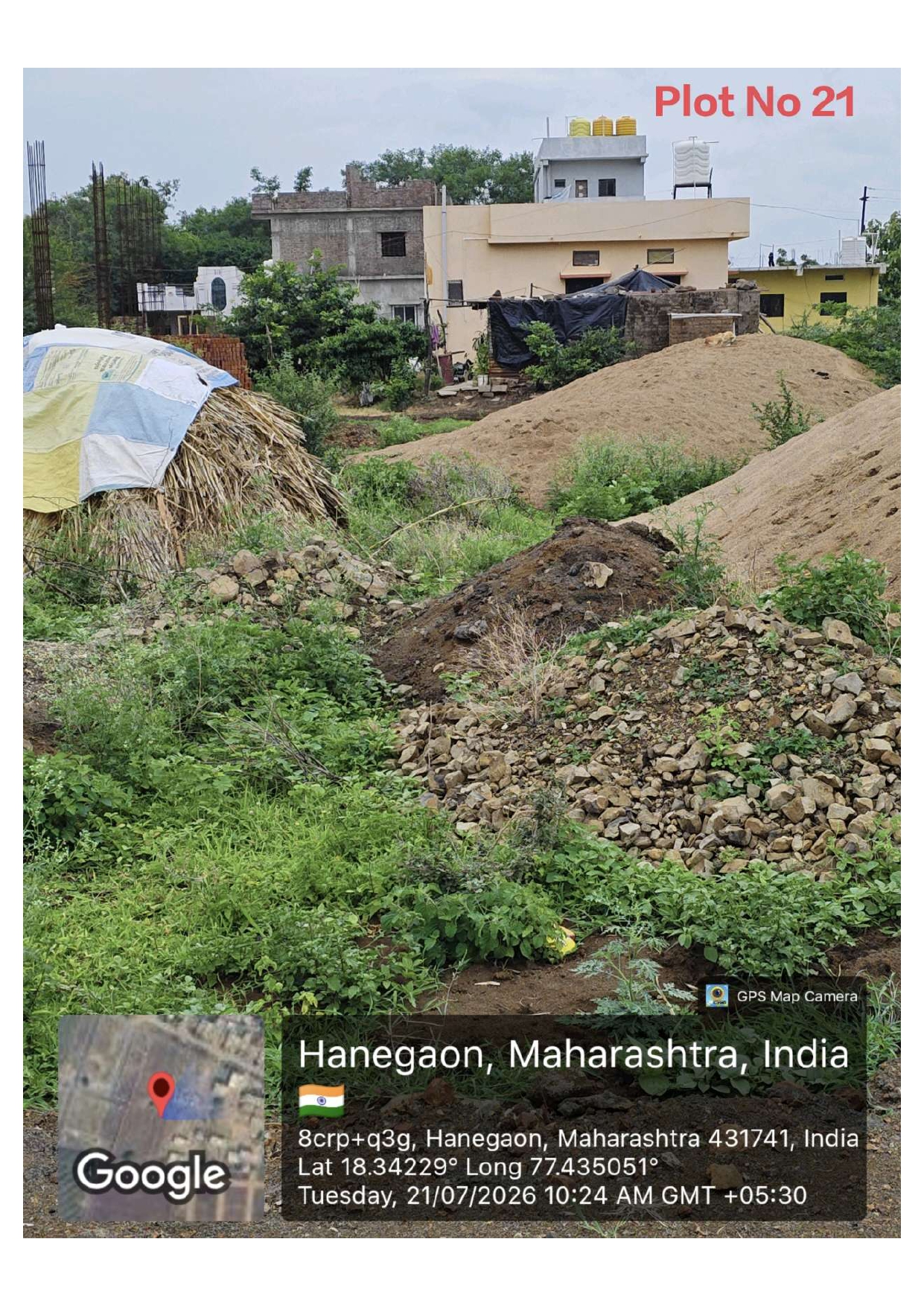 1500 square feet Plot for sale in Deglur
