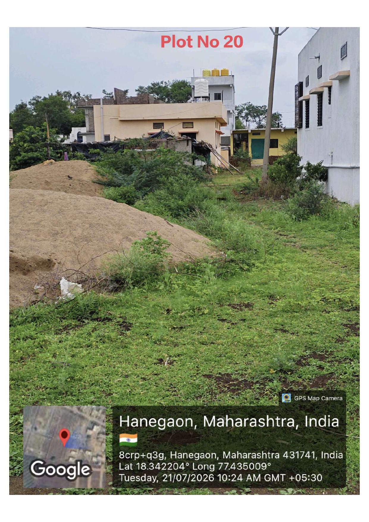 1500 square feet Plot for sale in Deglur