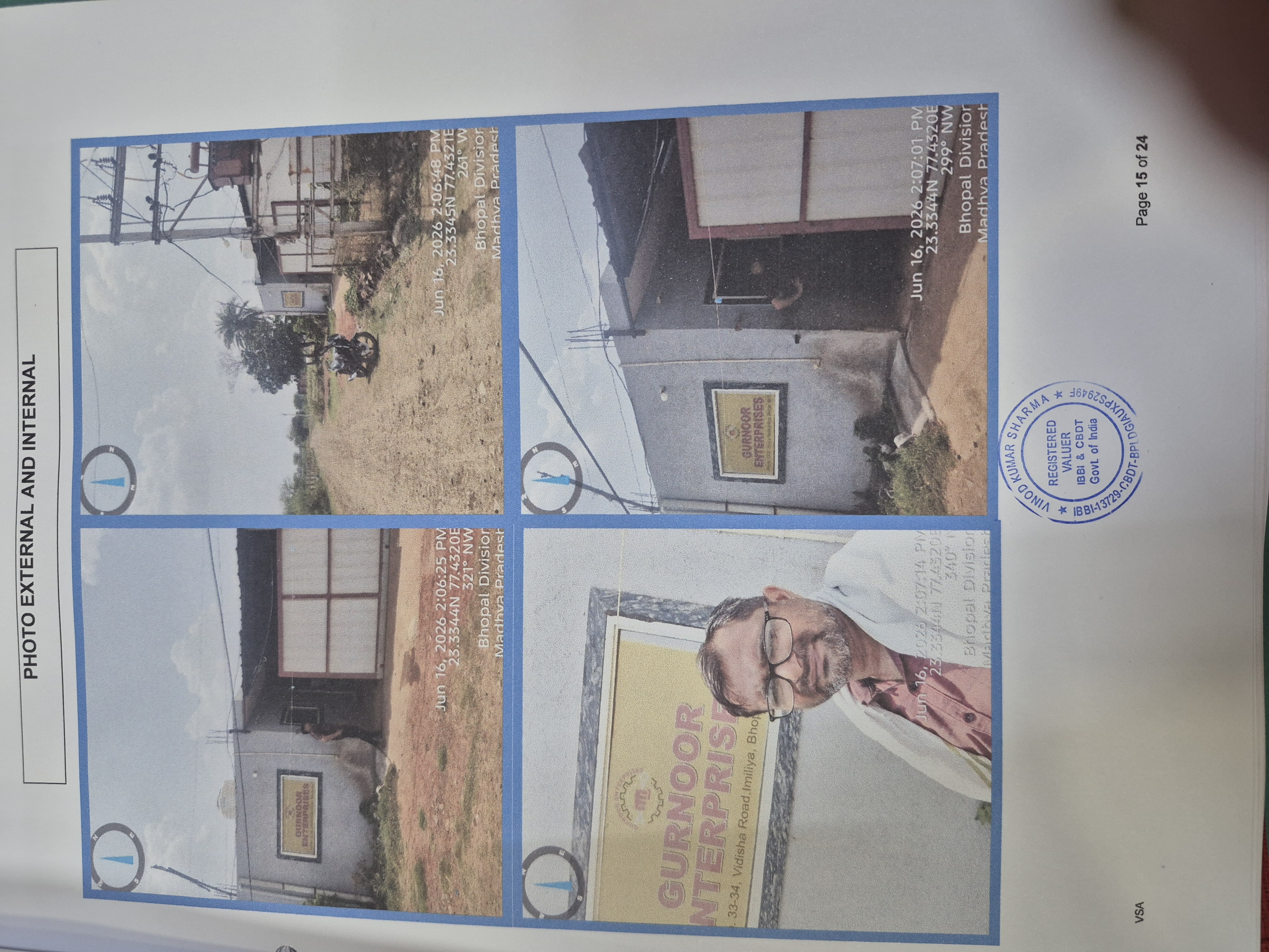 1831 square feet Plot for sale in village- Imalia, Patwari Bhopal