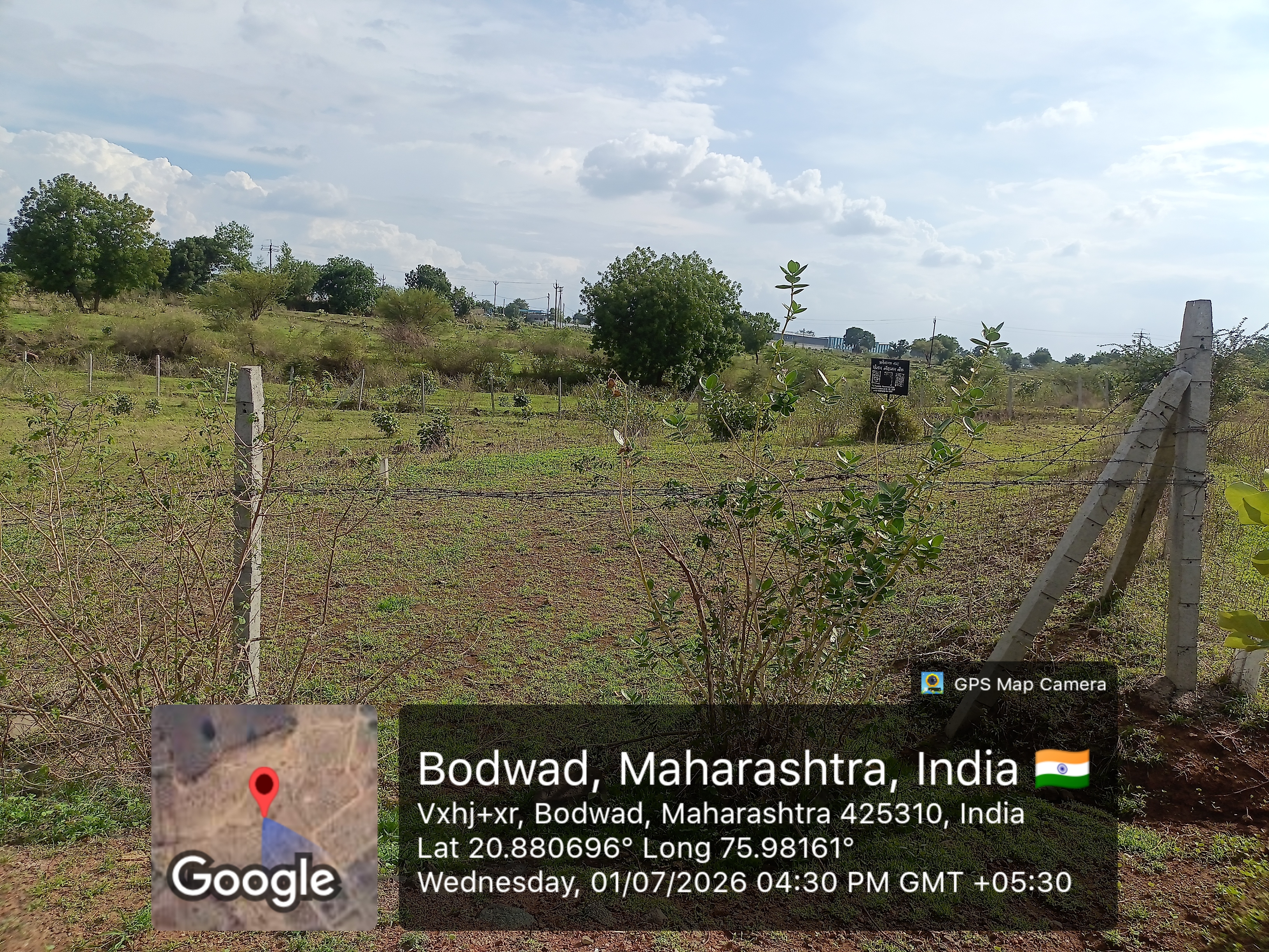 892.75 square meter Plot for sale in BODWAD Dhule — photo 3