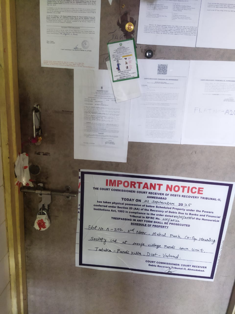 670 square feet Flat for sale in MOUJE VILLAGE : PARDI, TAL: PARDI DIST:VALSAD Pardi