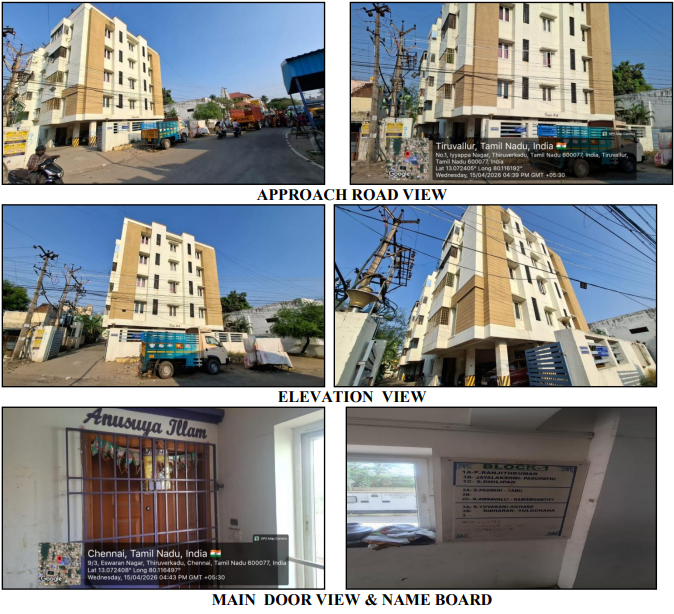 952 square feet Flat for sale in TEMPLE BELL APARTMENTS, Chennai