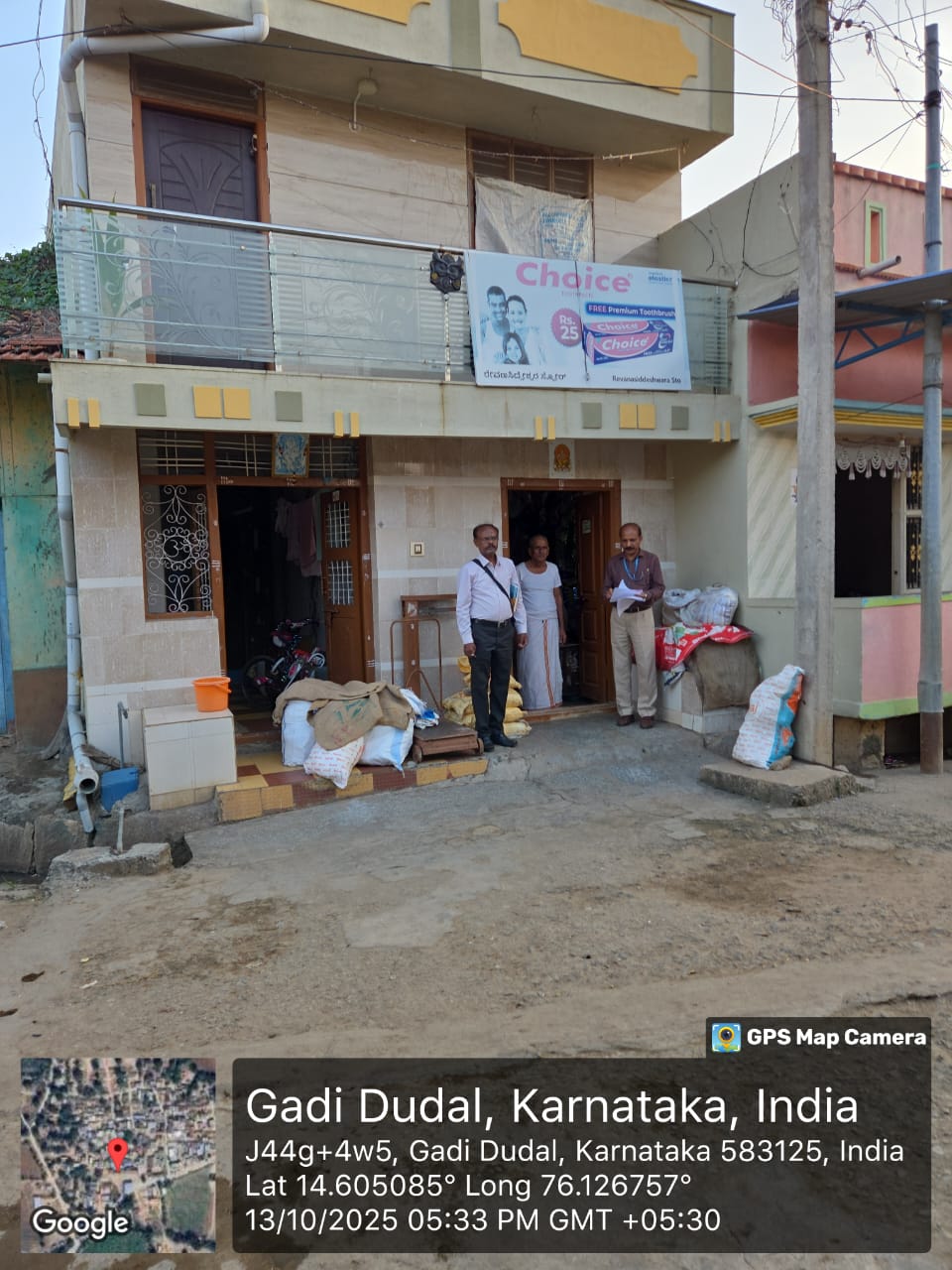 50 square feet Individual House for sale in Gadigudal Village, Madihalli Kandya Grama Chitradurga