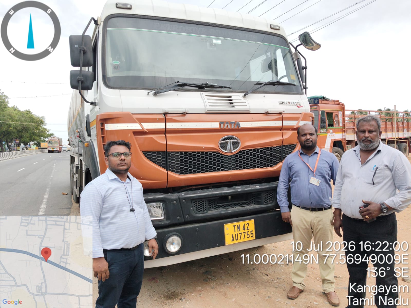 2022 Tata TATA SIGNA 4830 BS VI 10X2 Truck 45590 km 4 years for sale in karumapalayam Kannampalayam