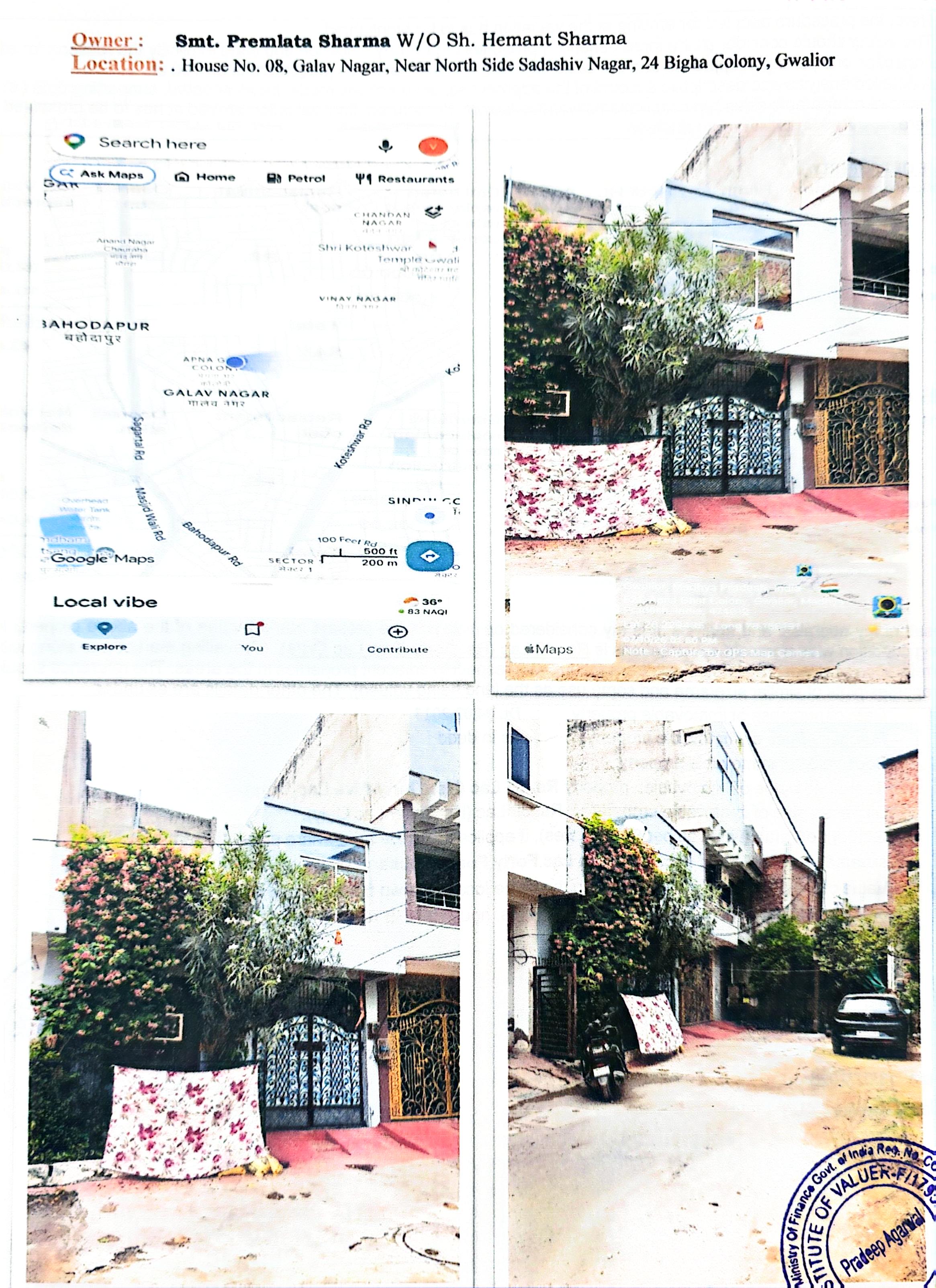 800 square feet Individual House for sale in Gwalior