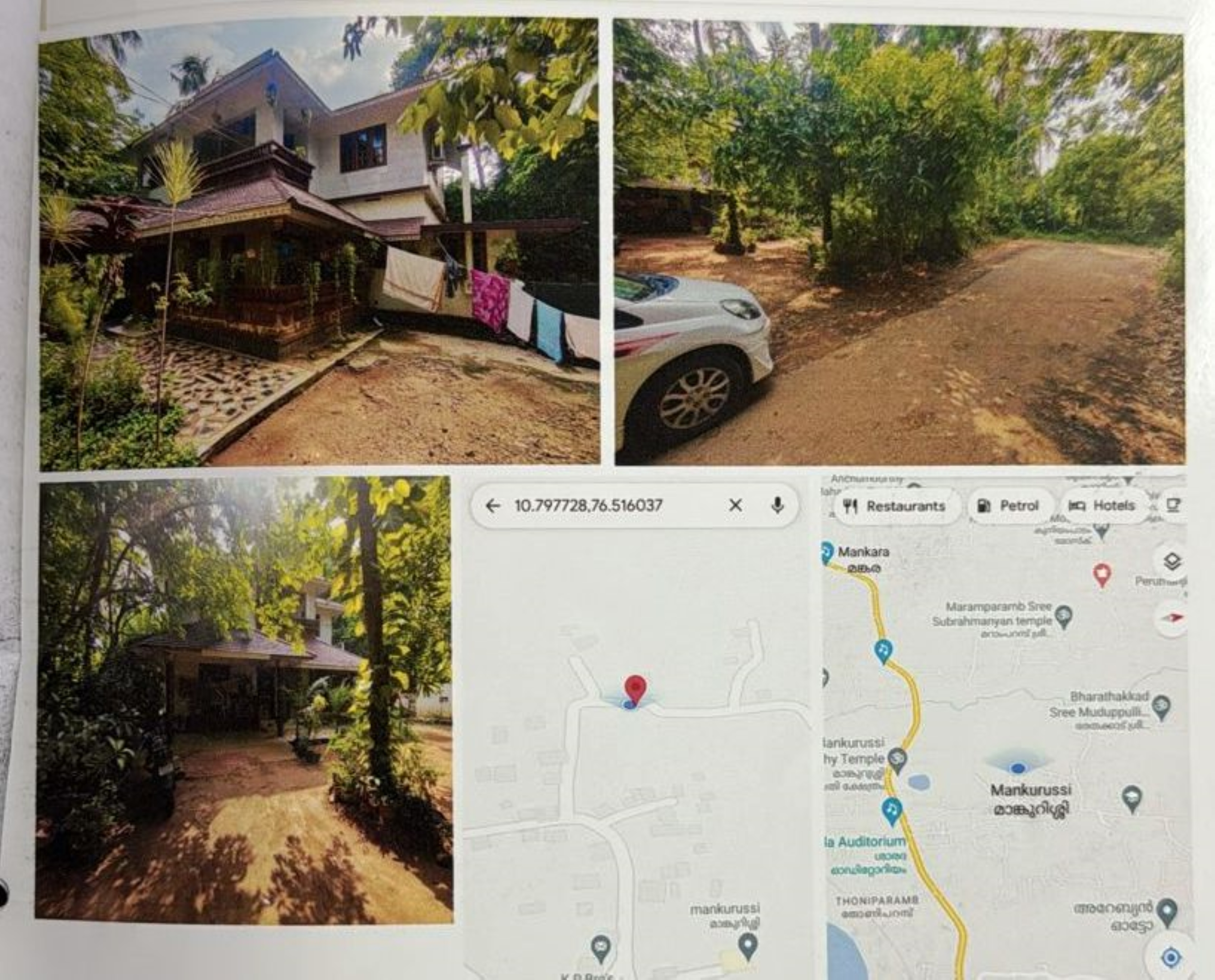 Individual House for sale in MANKURUSSI AMSOM, DESOM, MANKARA VILLAGE, PALAKKAD TALUK, PALAKKAD DISTRICT Palakkad