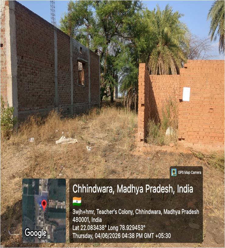 1308 square feet Plot for sale in Ambada
