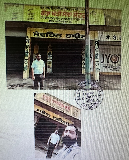 660 square feet Shops for sale in Moga