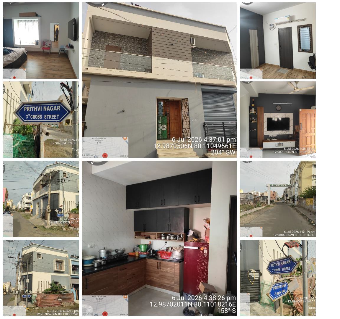 1316 square feet Individual House for sale in Chennai