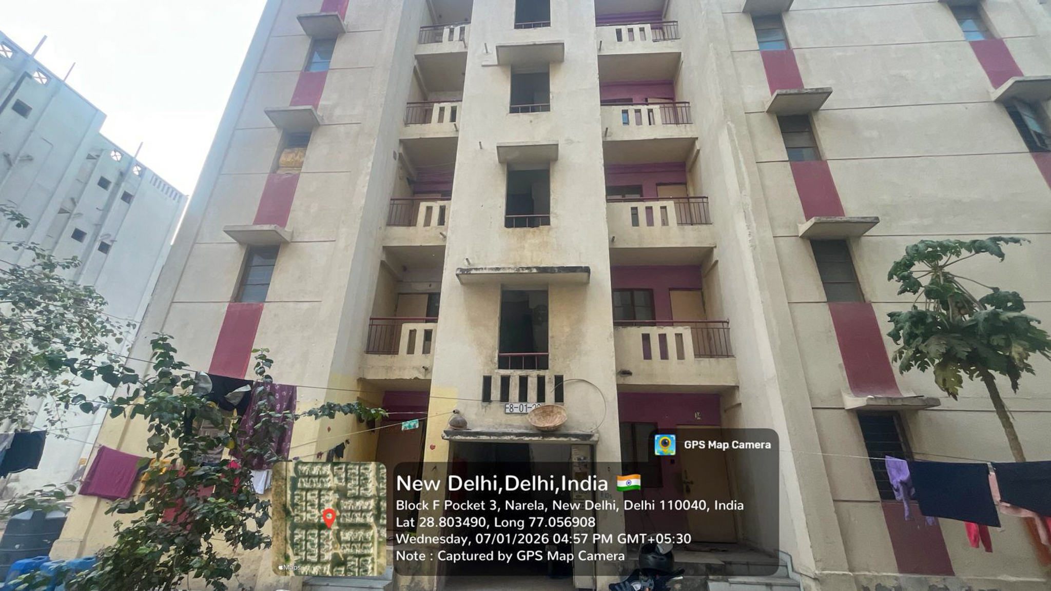 472 square feet Flat for sale in Narela New Delhi