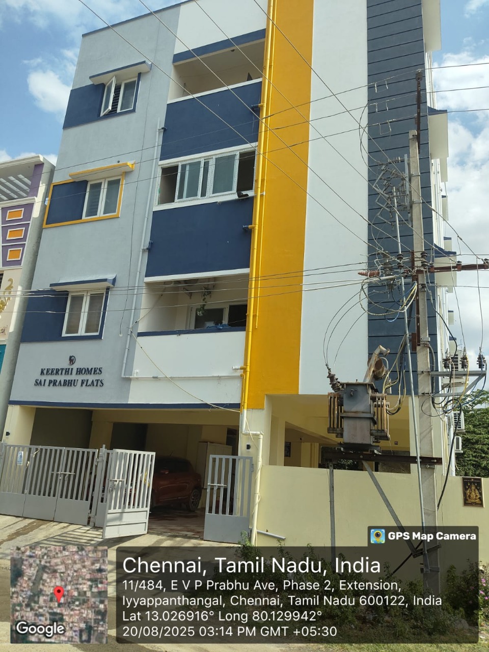 1058 square feet Flat for sale in Chennai