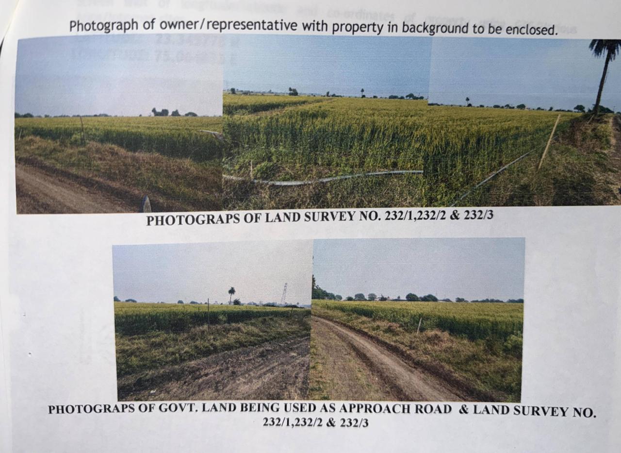 44800 square meter Open Industrially diverted land with freehold rights for sale in Patwari Halka Number 25, Tehsil & District Ratlam, M.P., 457001 Namkeen & Allied Food Cluster Karmadi — photo 1