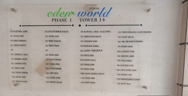 3 BHK Flat for sale in ATLANTA EDEN WORLD BHIWANDI, BHIWANDI TEMGHAR Bhiwandi — photo 6