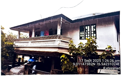 85 square feet Individual House for sale in VALACODE Punalur