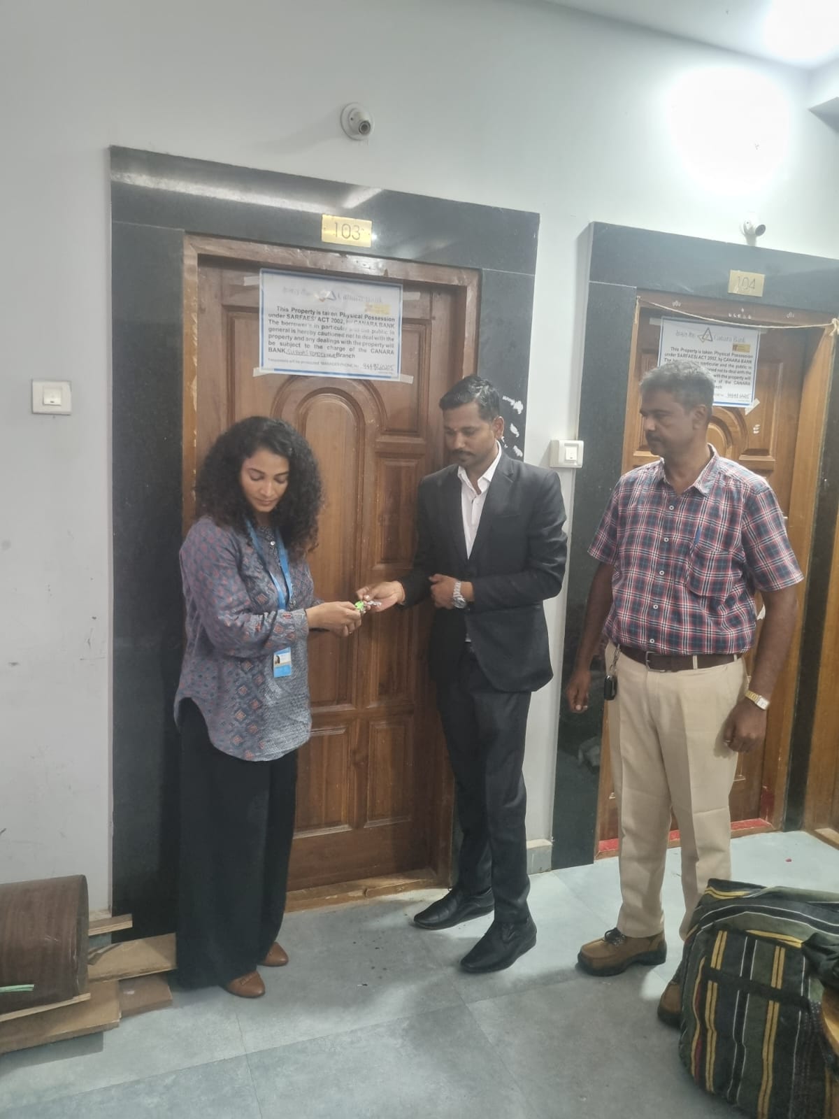 Flat for sale in FLAT NI GD 03 (103) GROUND FLOOR SANSKRUTHI APARTMENT 4th MAIN ROAD RAJATGIRI DHARWAD 580004. Dharwad — photo 1