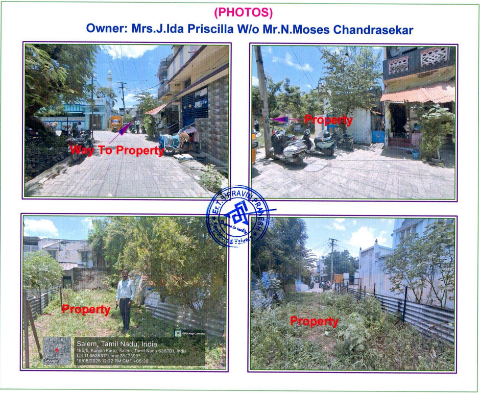576 square feet Plot for sale in Ammapettai Salem Salem