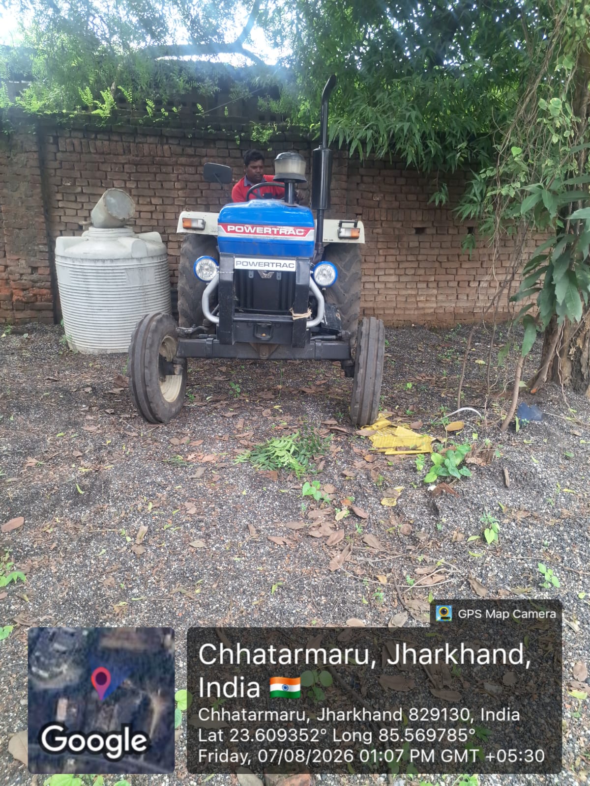 2024 Powertrac 434 DS Tractor 25000 km 2 years for sale in M. R. SONS MOTOR Chitar Pur — photo 3