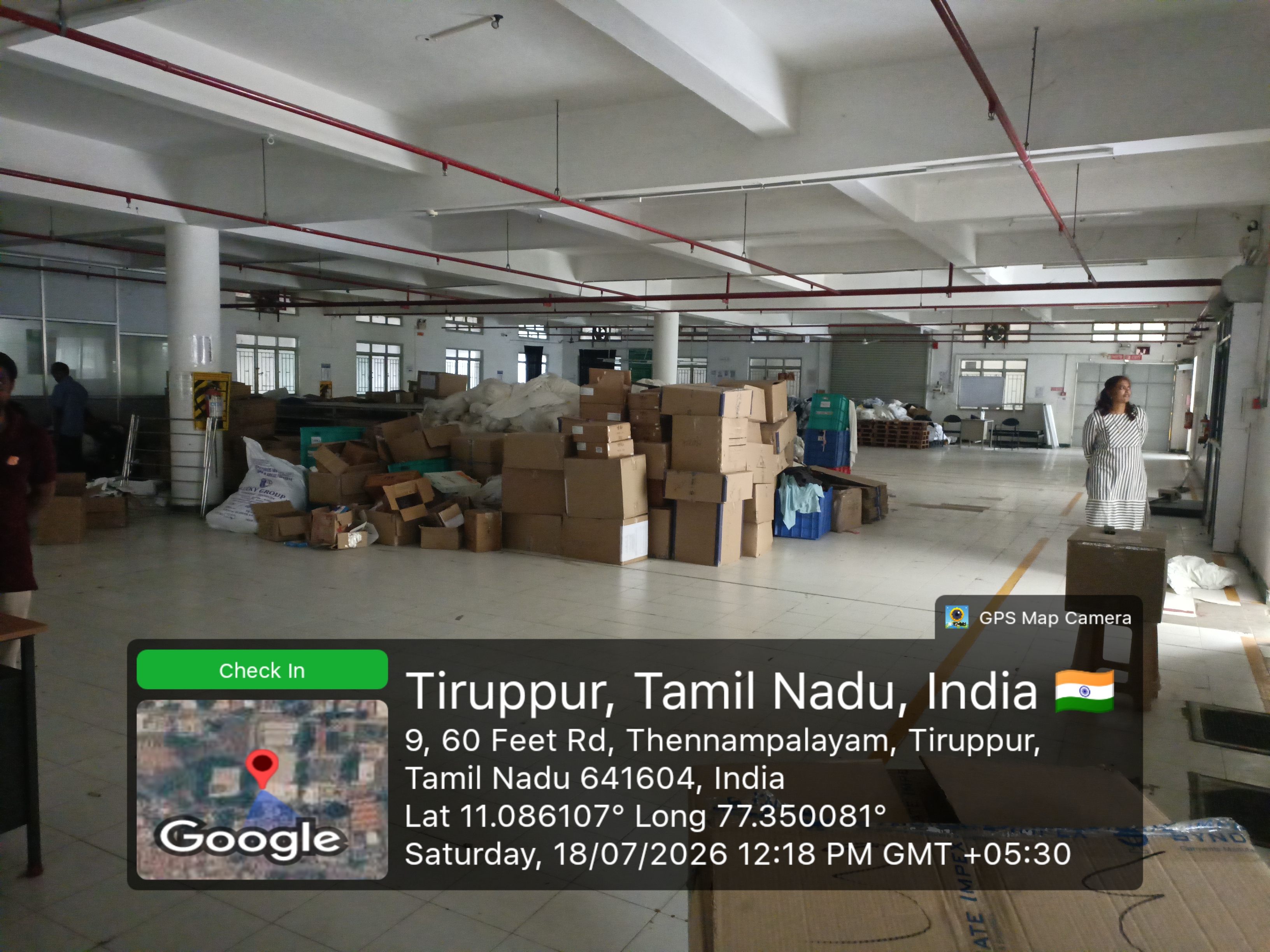 32520 square feet Industrial Plot with Factory Building for sale in Thennampalayam Area Tiruppur — photo 3