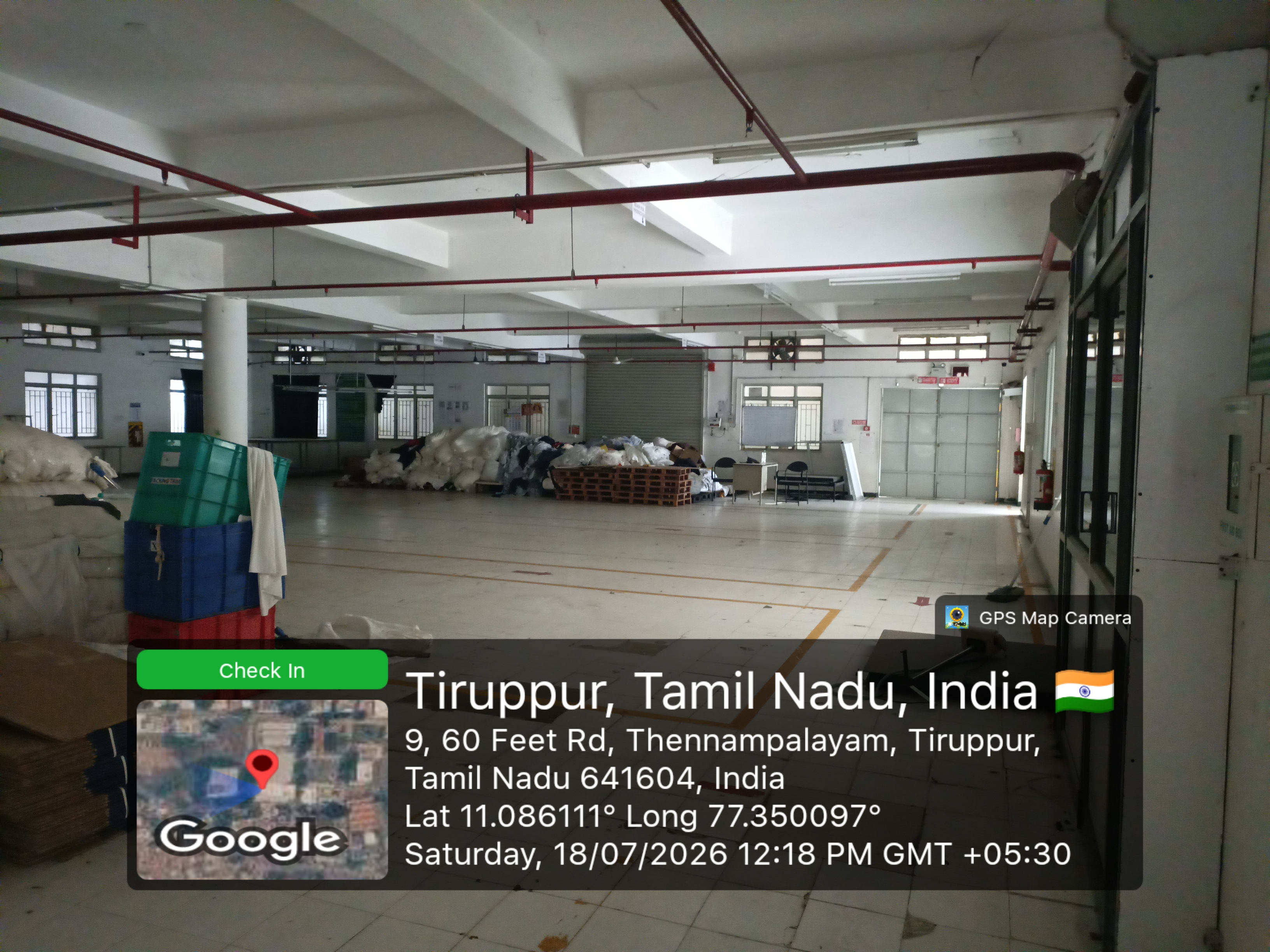 32520 square feet Industrial Plot with Factory Building for sale in Thennampalayam Area Tiruppur — photo 1