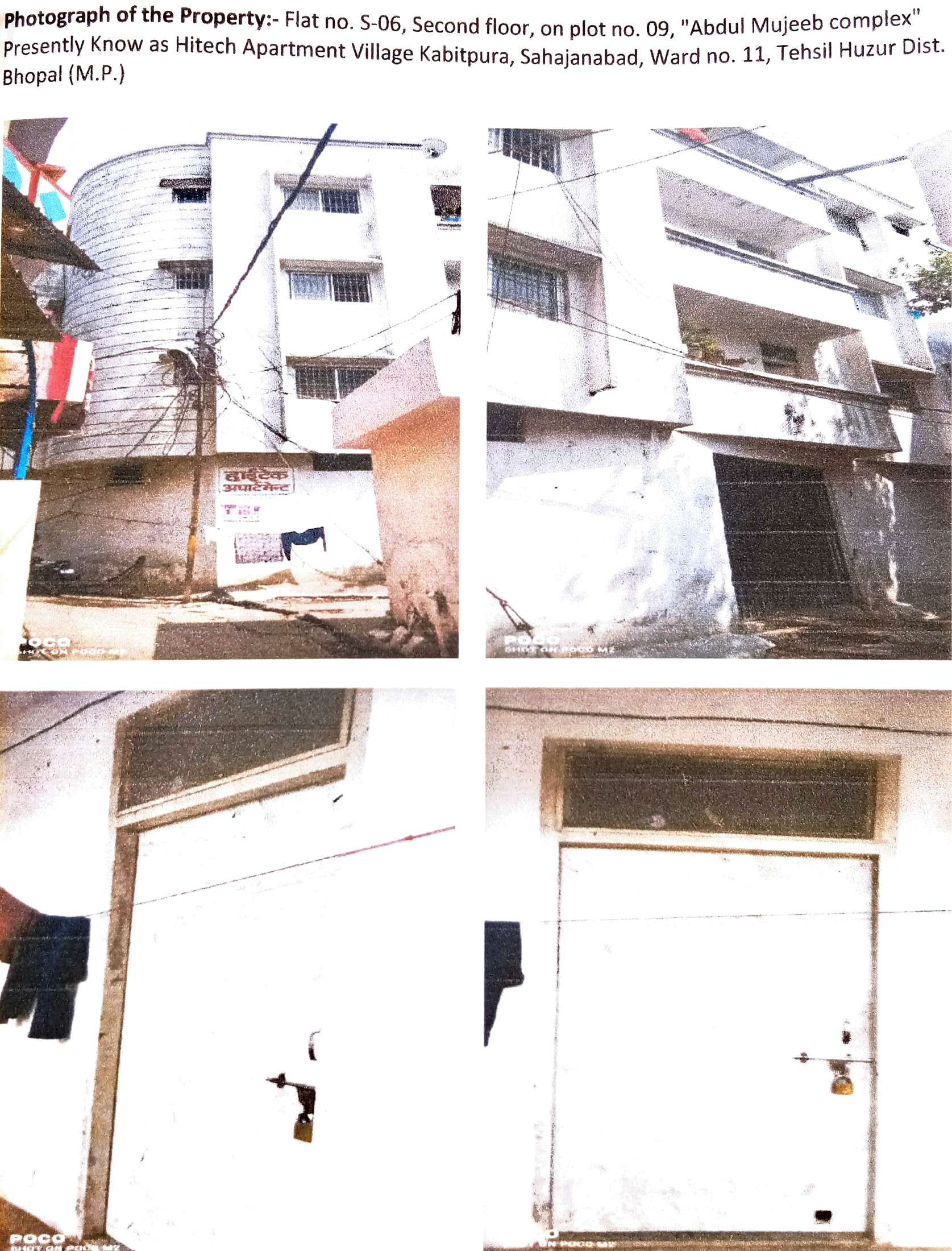 Flat for sale in SHAHAJANABAD Bhopal