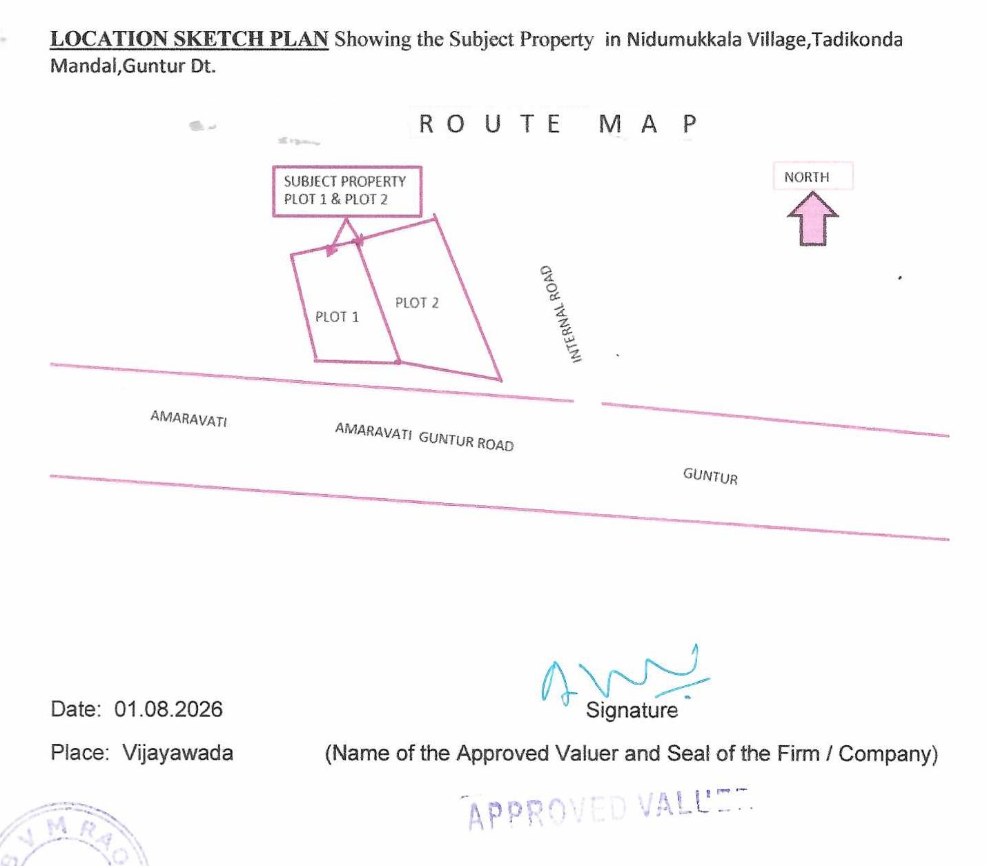 1425 square yard Plot for sale in NIDUMUKKALA Amaravati — photo 2