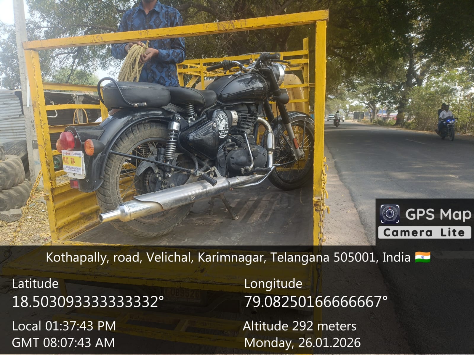 2020 Royal Enfield Classic 350 Halcyon Motorcycle 62762 km 6 years for sale in SHRI RAM AUTO MALL Karimnagar