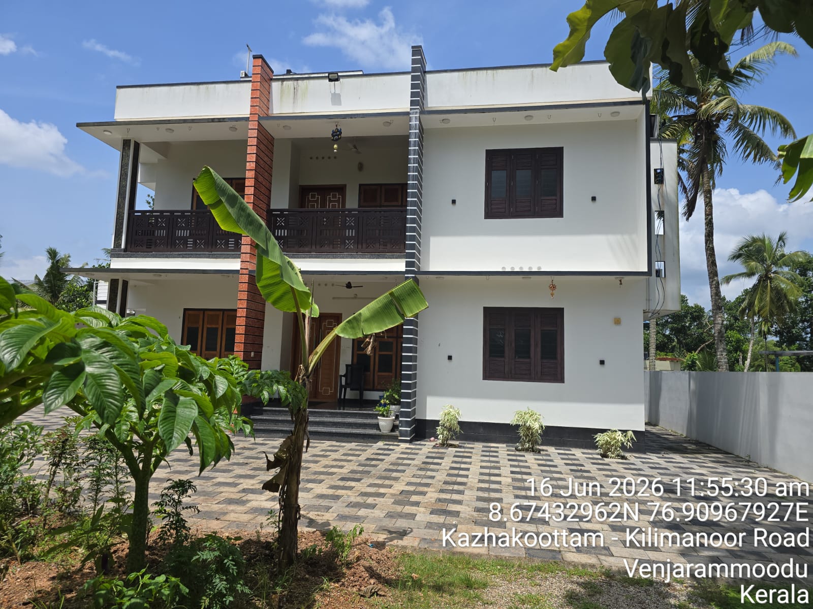 1000 square feet Individual House for sale in VENJARAMOODU