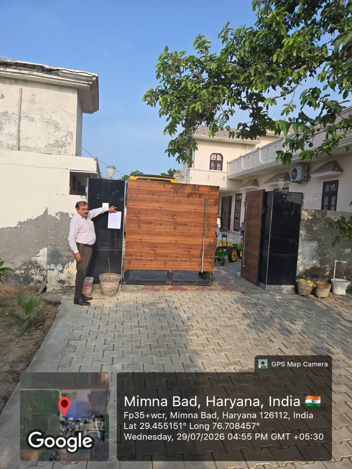 346 square yard Farm House for sale in mimnabad village Safidon