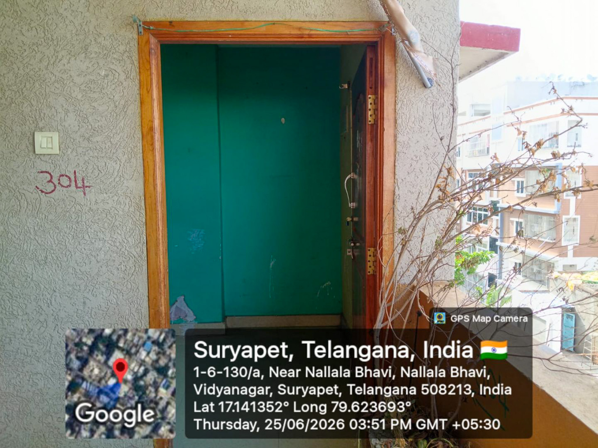 2 BHK Flat for sale in LAXMI SRINIVASAM RESIDENCY, NALLALABAVI, SURYAPET Suryapet — photo 3