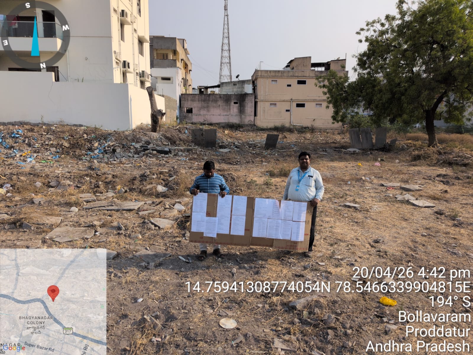 Plot for sale in PRODDUTUR Gopavaram