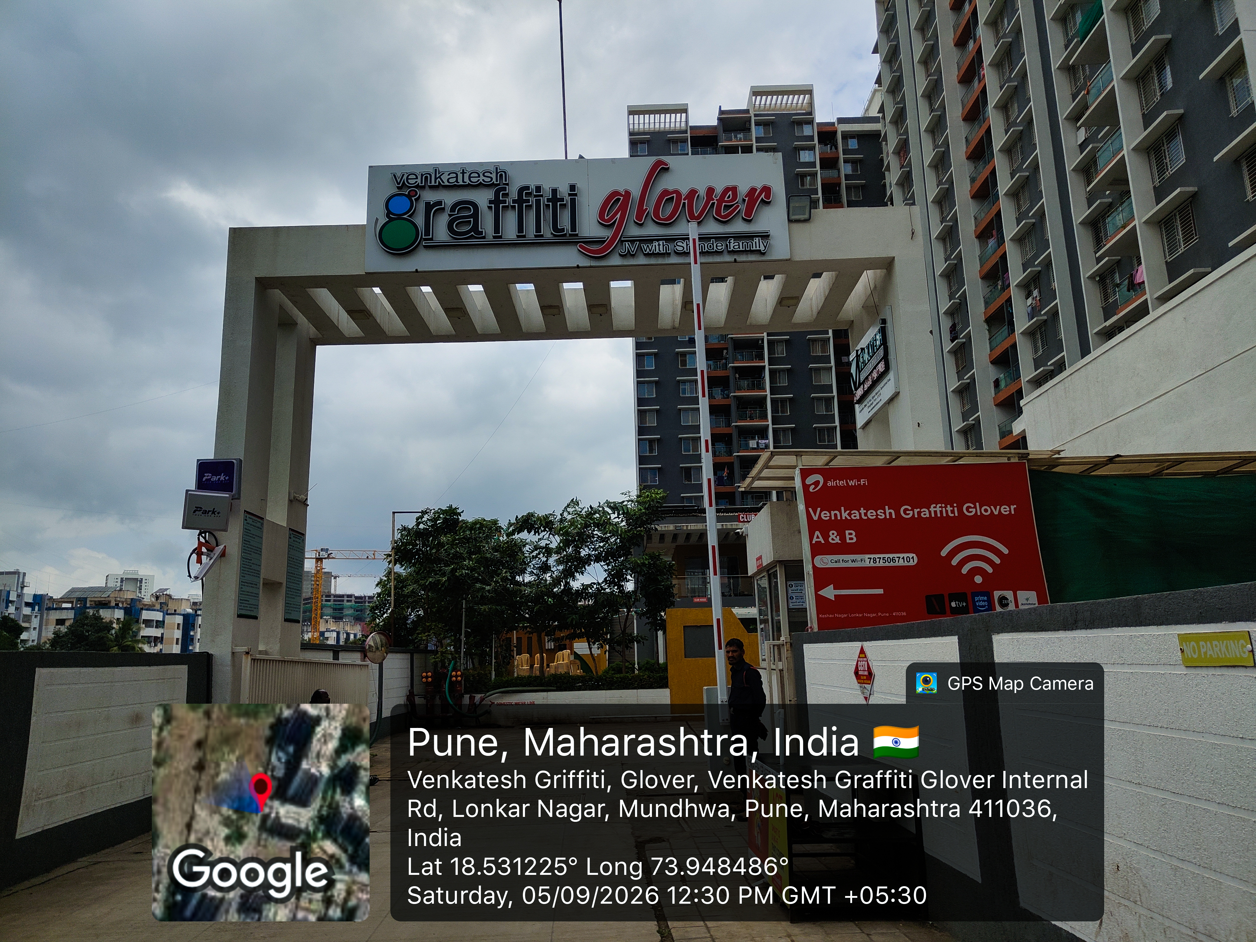 2 BHK Flat for sale in Venkatesh Graffiti Glover, Lonkar Nagar, Manjari Road, Village Mundhawa, Tal Haveli, Dist. Pune 411036 Pune