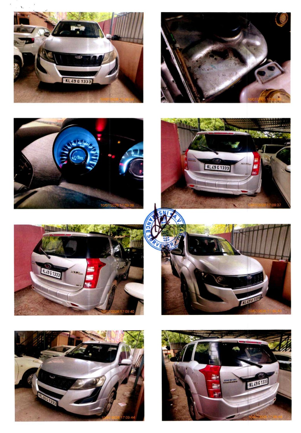 2015 Mahindra XUV500 W7 SUV 217999 km 11 years for sale in RAMESH YARD Palakkad — photo 3