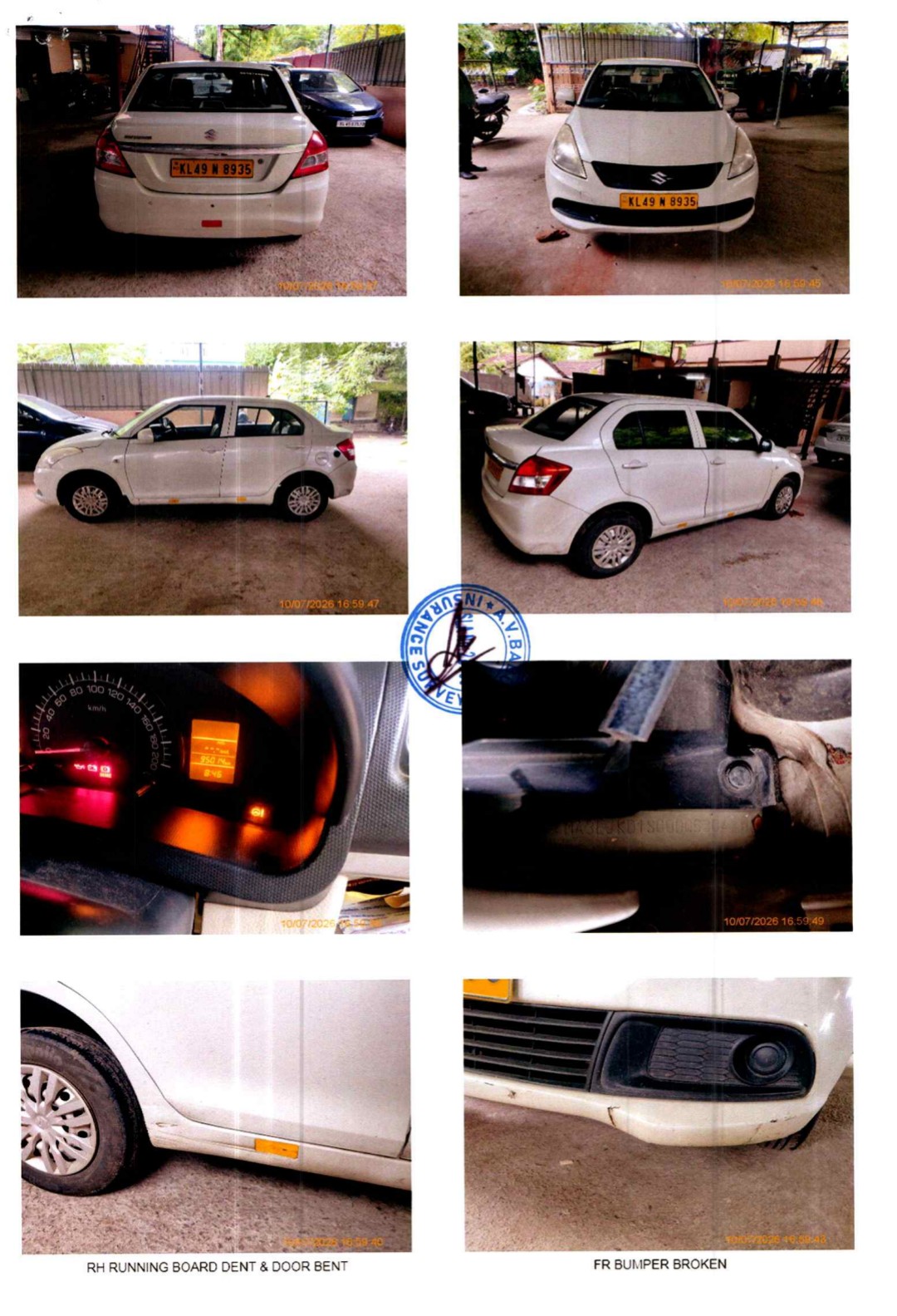 2022 Maruti Suzuki Tour S (Dzire) CNG Compact sedan 95014 km 4 years for sale in RAMESH YARD Palakkad — photo 3