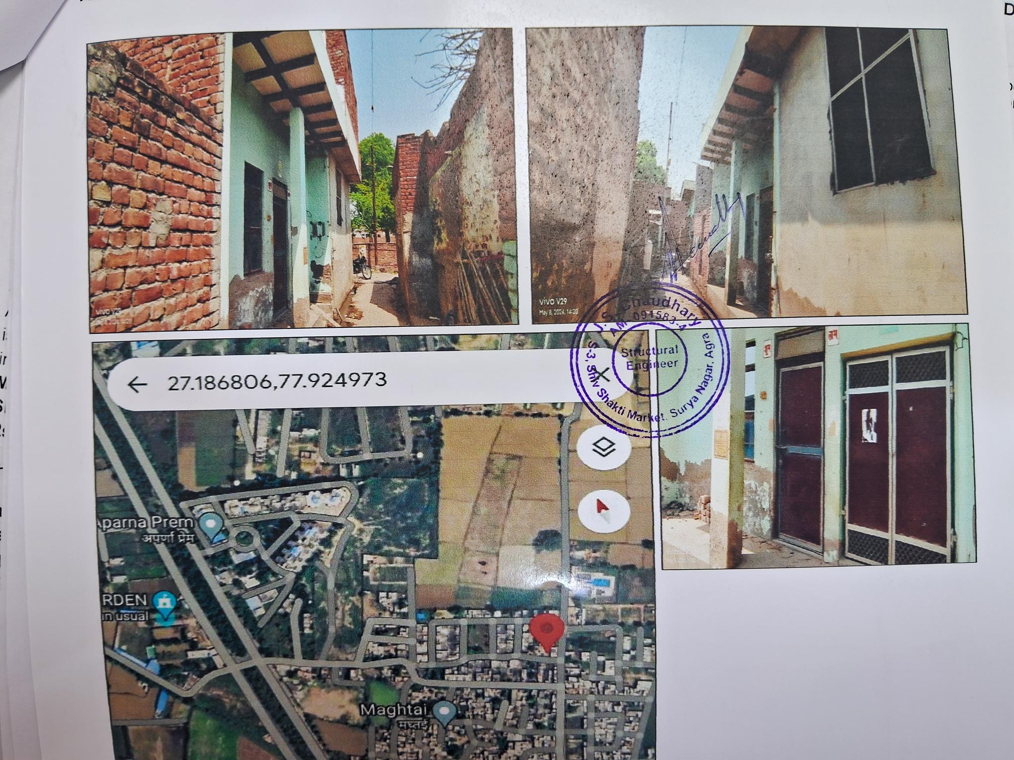 105.34 square meter Individual House for sale in AGRA Agra
