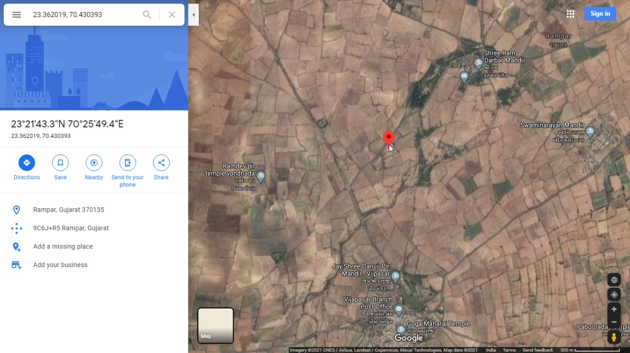 17200 square meter Plot for sale in Gujarat Gandhidham — photo 2
