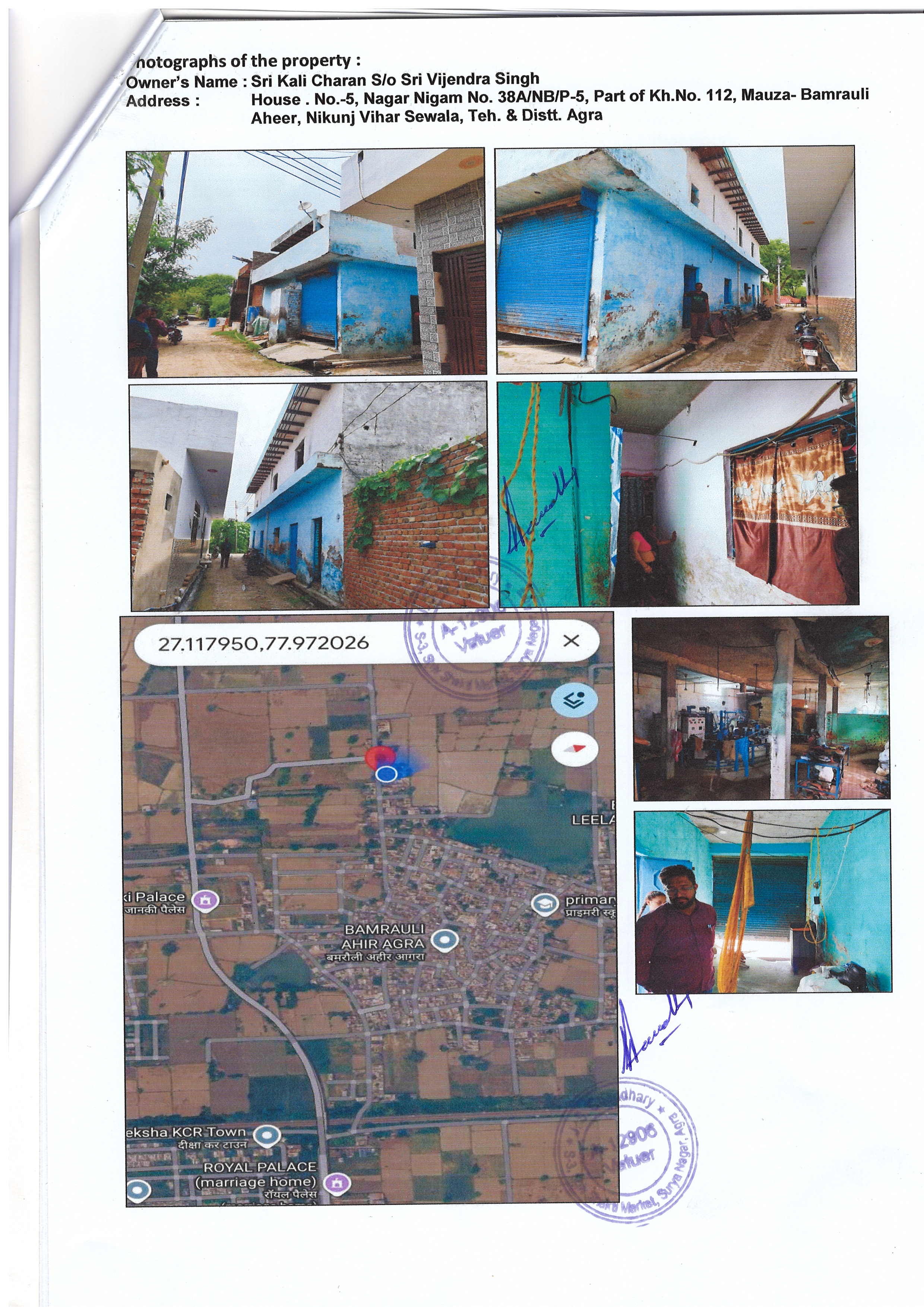 167.22 square meter Individual House for sale in Agra