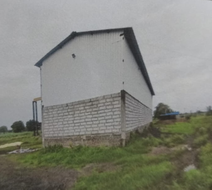 964 square meter Industrial Plot with Factory Building for sale in Shevgaon — photo 1