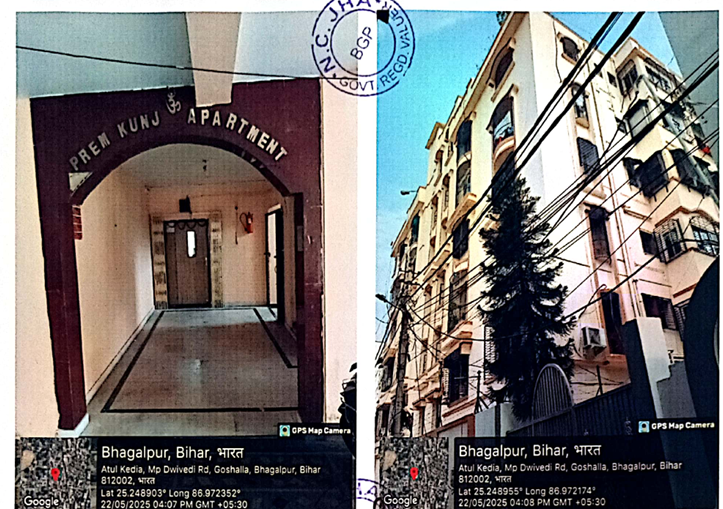 850 square feet Flat for sale in PREM KUNJ APARTMENT, Bhagalpur — photo 3