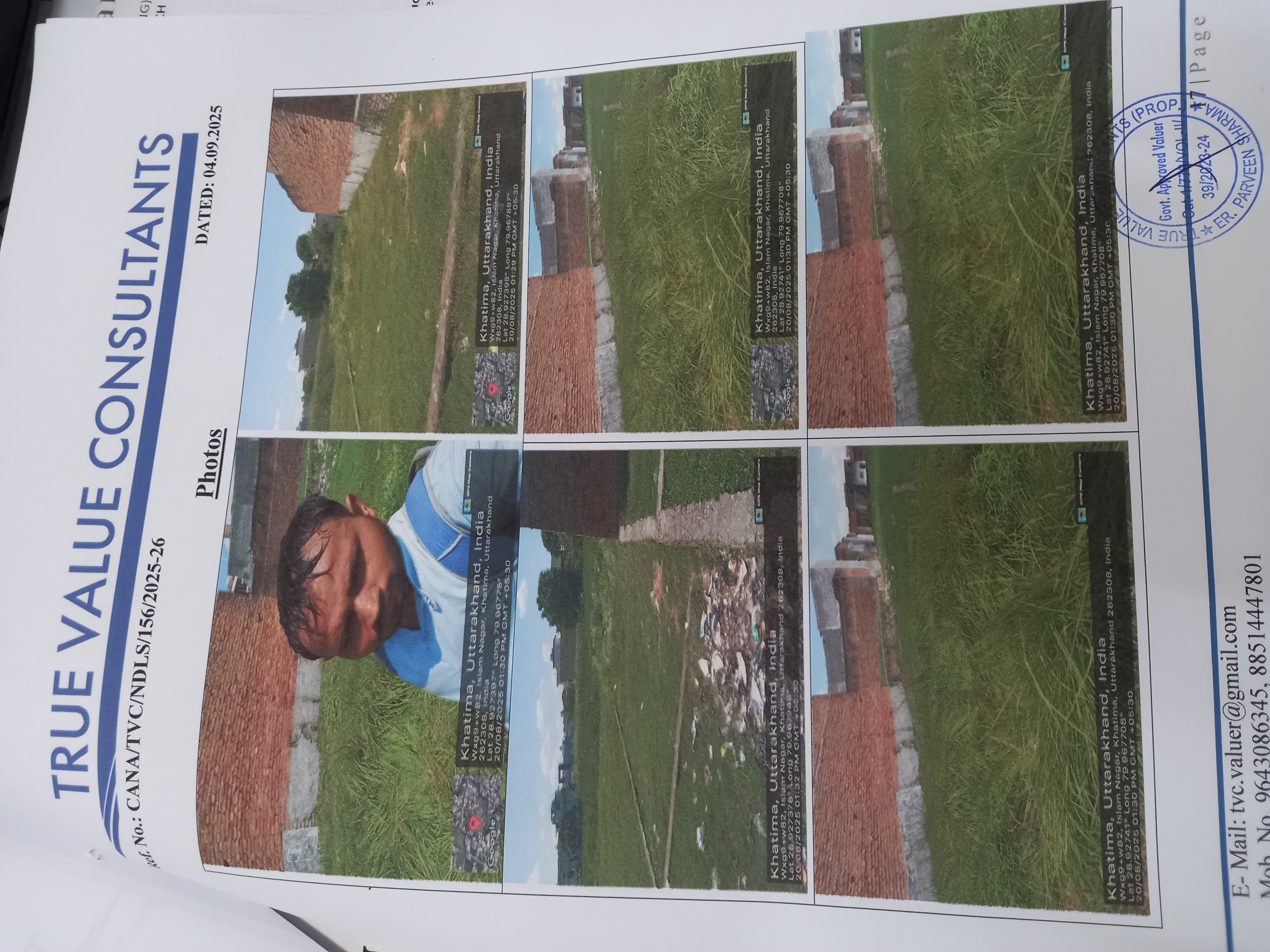 75.83 square meter Plot for sale in Khatima
