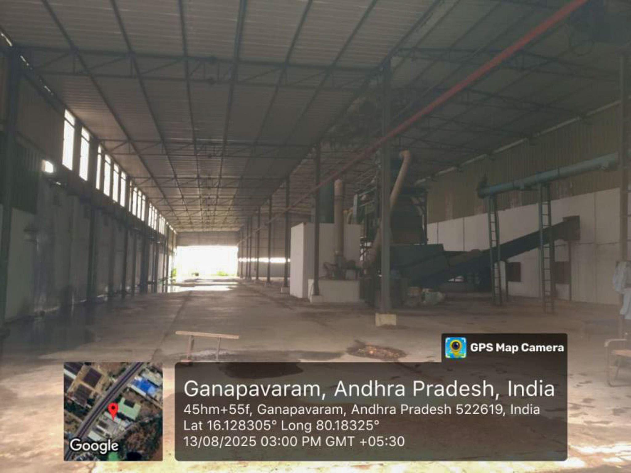 FACTORY LAND WITH PLANT AND MACHINERY for sale in Ganapavaram Nadendla — photo 1