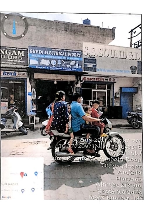 18 square yard Shops for sale in MOTOR MARKET AMBALA Ambala