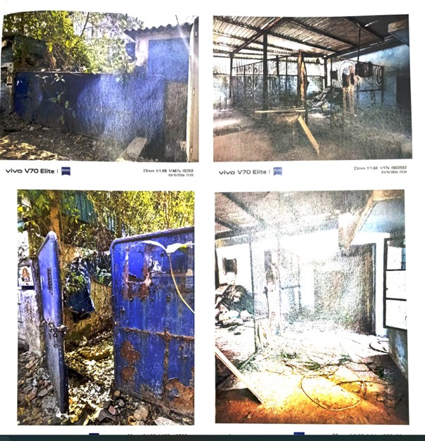 269 square meter Industrial Plot with Factory Building for sale in Sarigam
