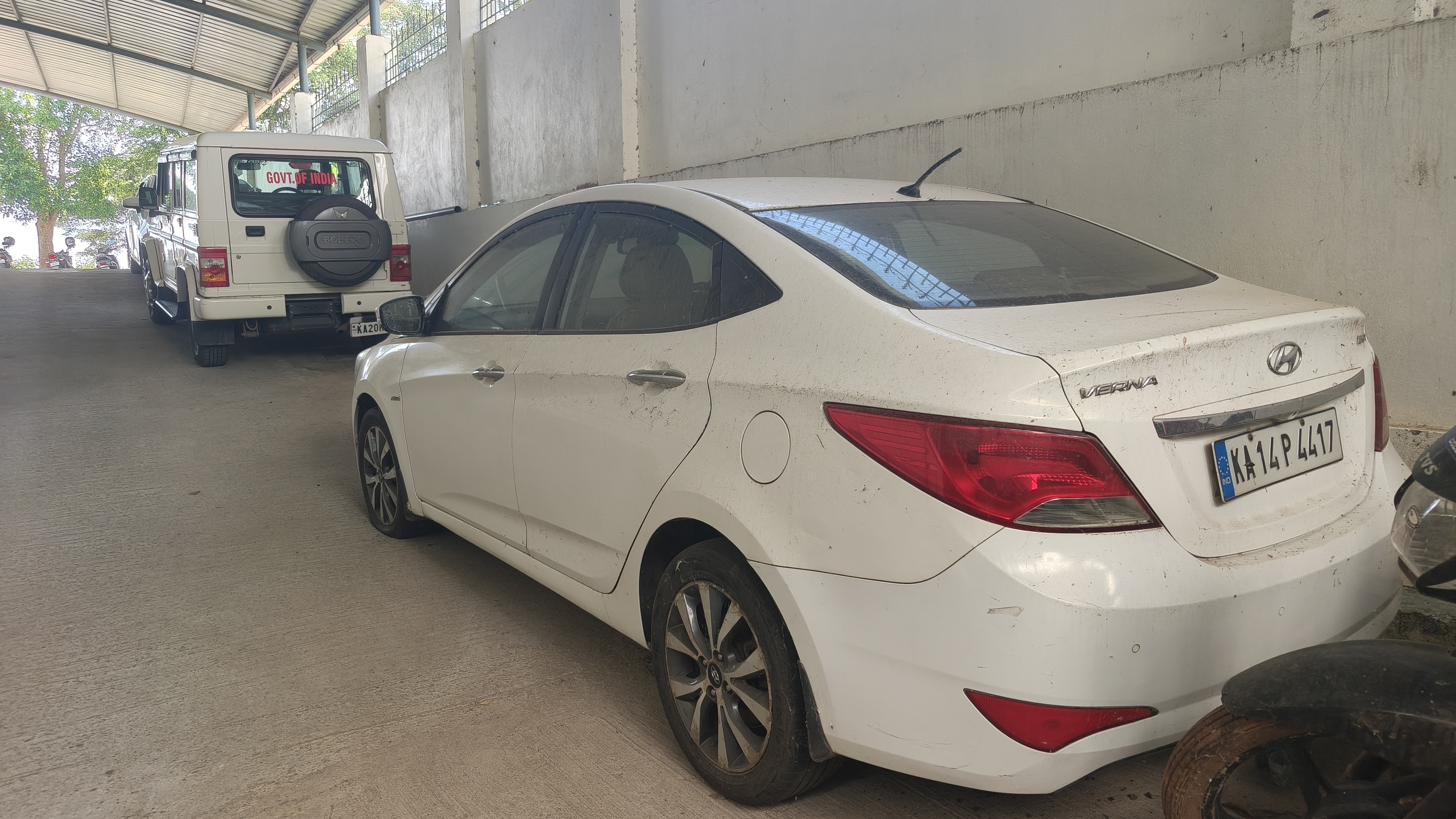 2015 Hyundai Verna SX IVT Sedan 125955 km 11 years for sale in SHIVAMOGGA RO Shivamogga — photo 2