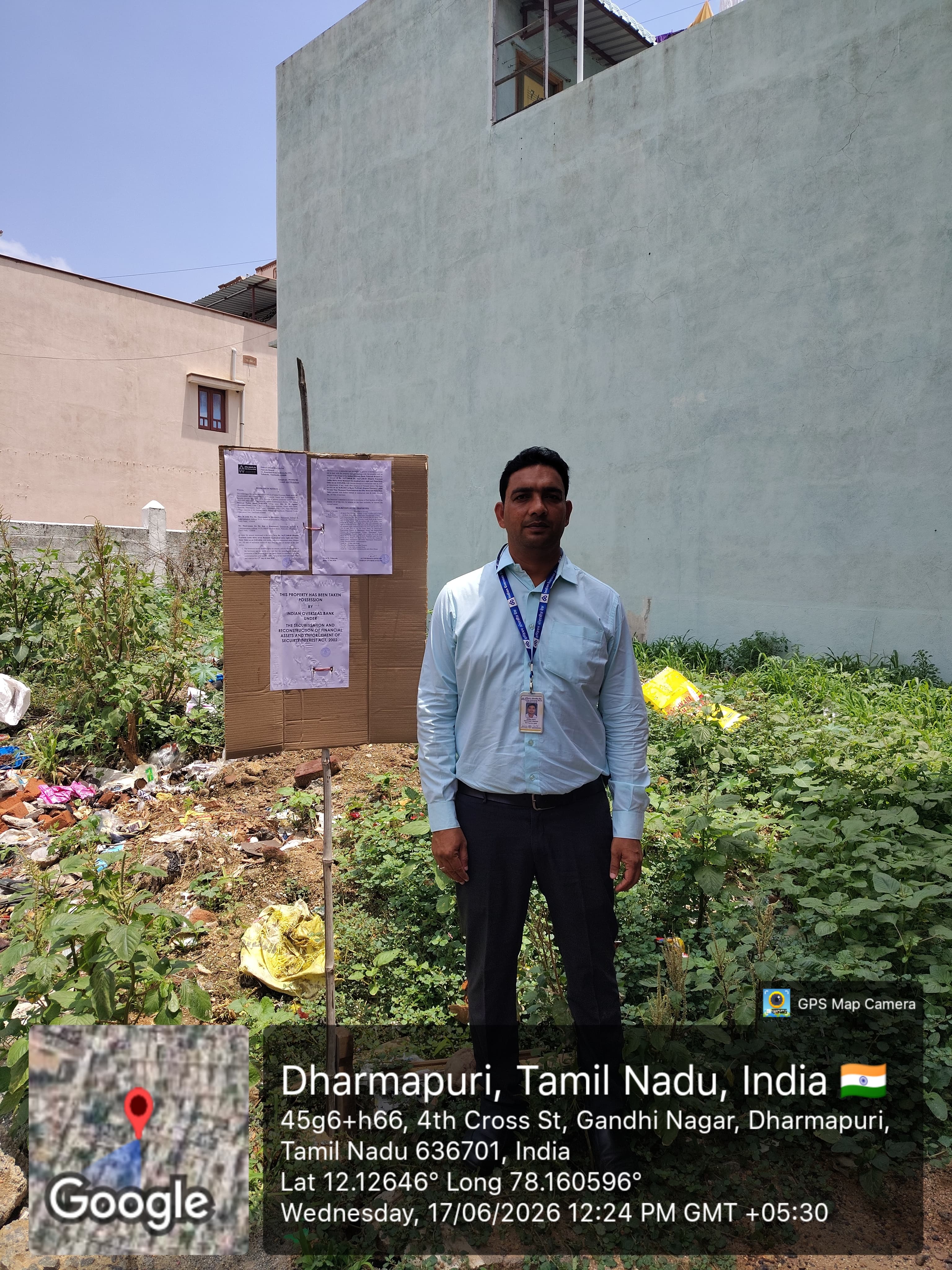 958 square feet Plot for sale in Dharmapuri